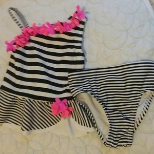 Baby Girls 2 Pc Swimsuit Flapdoodles